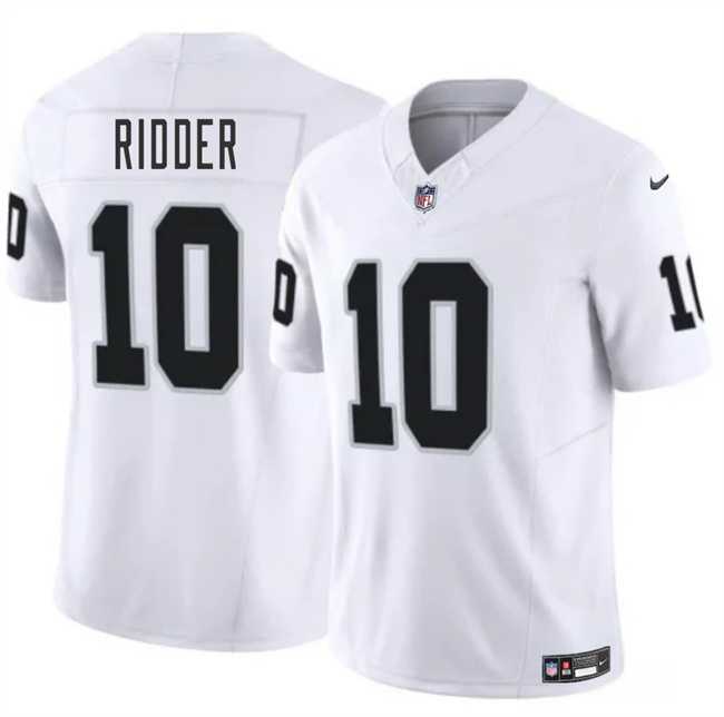 Men & Women & Youth Las Vegas Raiders #10 Desmond Ridder White 2024 F.U.S.E. Vapor Stitched Jersey,We sell and wholesale Men & Women & Youth Las Vegas Raiders #10 Desmond Ridder White 2024 F.U.S.E. Vapor Stitched Jersey on line form chian!